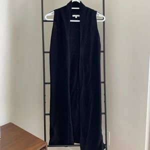 RW&co C&G Duster sleeveless cardigan